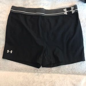 Under Armor compression shorts
